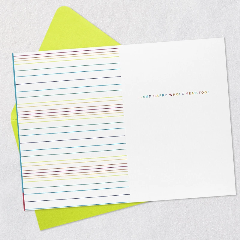 Happy Whole Year Birthday Card for only USD 6.59 | Hallmark