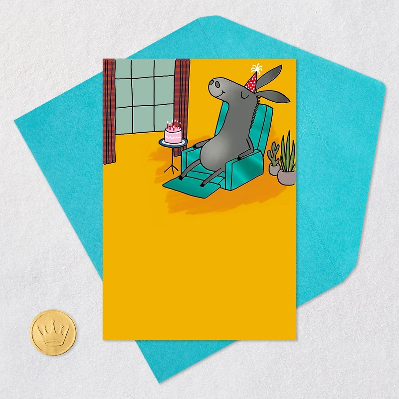 Sit Your Ass Down Funny Birthday Card for only USD 4.49 | Hallmark