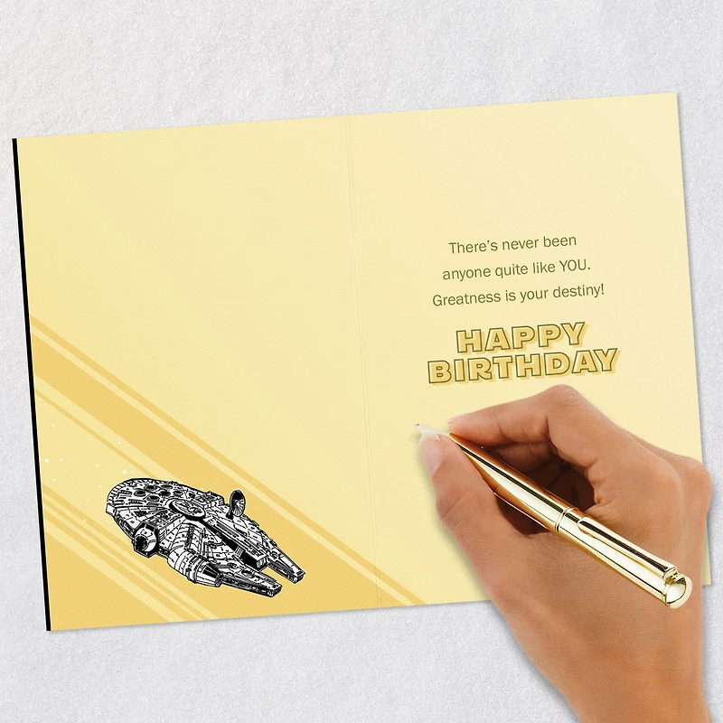 Star Wars™ Millennium Falcon™ Birthday Card for Grandson for only USD 4.59 | Hallmark
