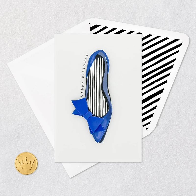 First Step Into A New Year Birthday Card for only USD 7.59 | Hallmark