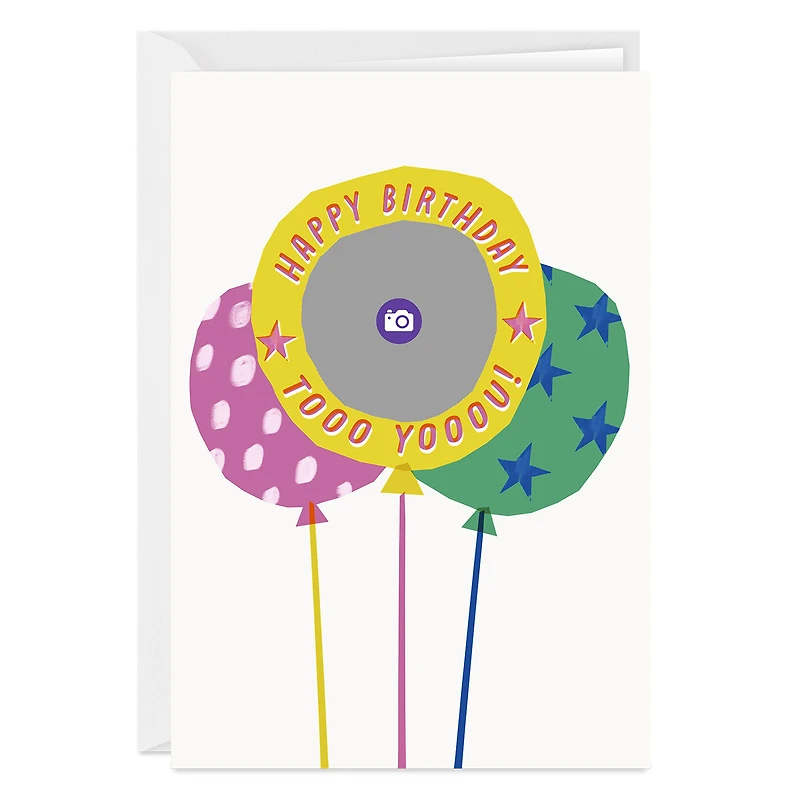 Bold and Bright Balloons Custom Birthday Card for only USD 4.99 | Hallmark
