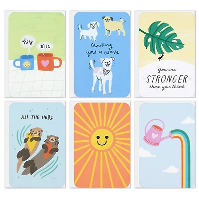 Mini Cheerful Charm Assorted Multi-Occasion Cards, Pack of 6 for only USD 6.99 | Hallmark