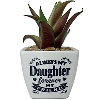 Faux Potted Succulent With Daughter Message for only USD 9.99 | Hallmark