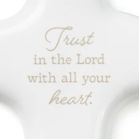 Trust in the Lord Cross-Shaped Lidded Trinket Dish for only USD 24.99 | Hallmark