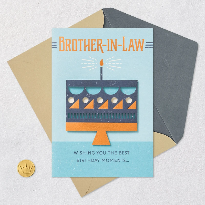 Wishing You the Best Moments Birthday Card for Brother-in-Law for only USD 6.99 | Hallmark