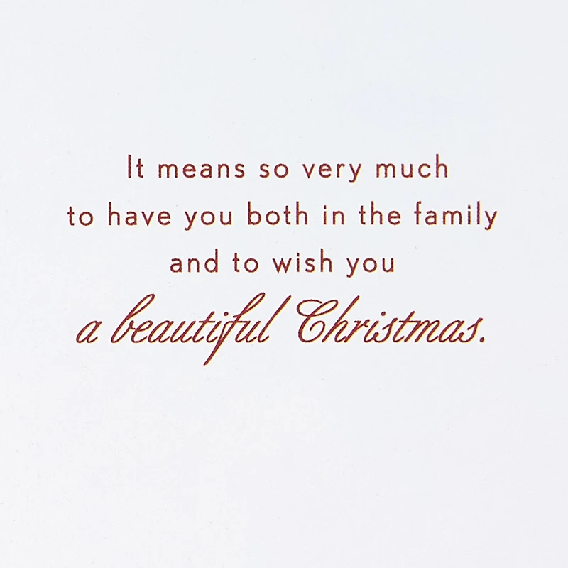Your Joy and Happiness Mean So Much Christmas Card for Granddaughter and Husband for only USD 5.59 | Hallmark