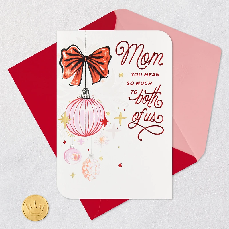 You Mean So Much Christmas Card for Mom From Both for only USD 4.99 | Hallmark