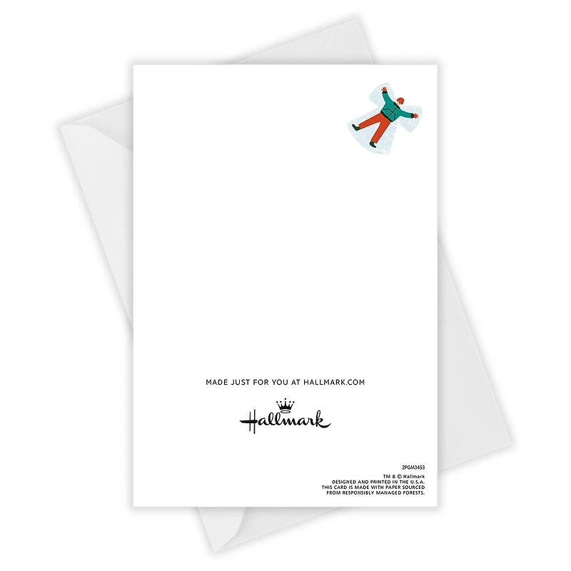 Snow Angels Custom Holiday Card for only USD 4.99 | Hallmark