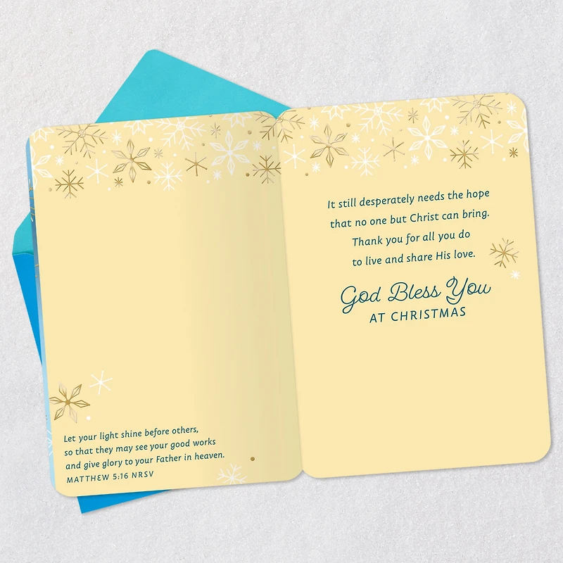Thank You for the Love You Share Religious Christmas Card for Sister for only USD 3.99 | Hallmark