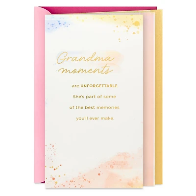 Grandma Moments Are Unforgettable Mother's Day Card for only USD 8.59 | Hallmark