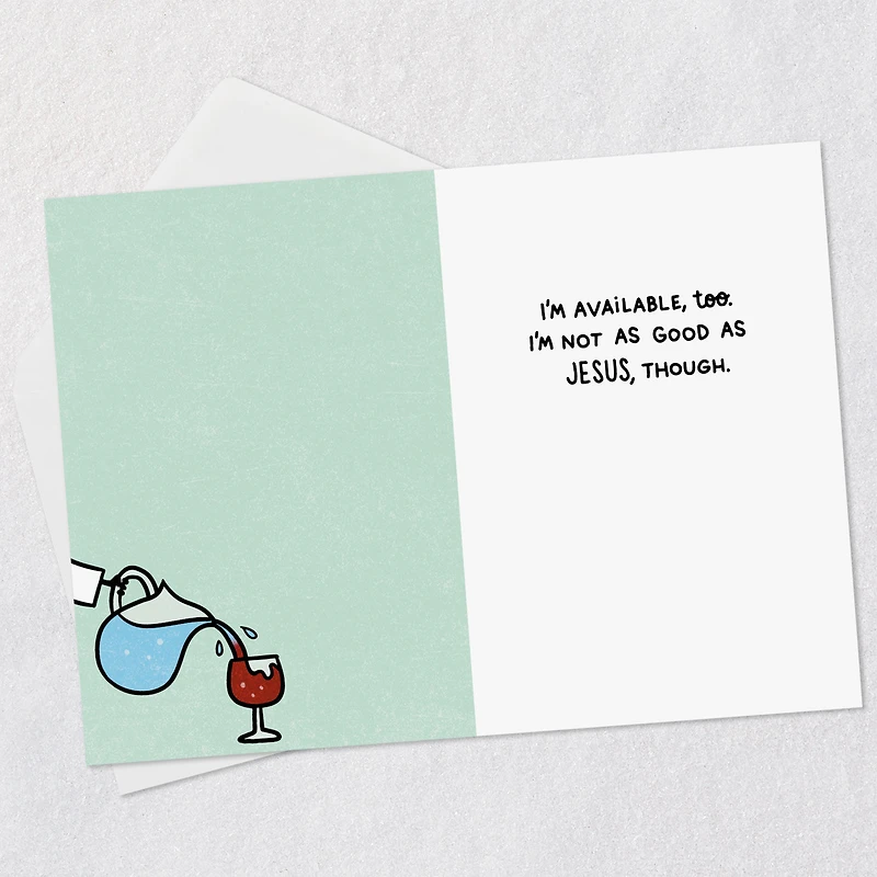 I'm Not as Good as Jesus Funny Encouragement Card for only USD 4.49 | Hallmark