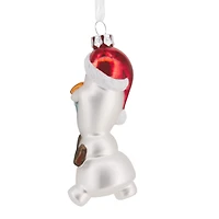 Disney Frozen Holiday Olaf Glass Hallmark Ornament for only USD 11.49 | Hallmark