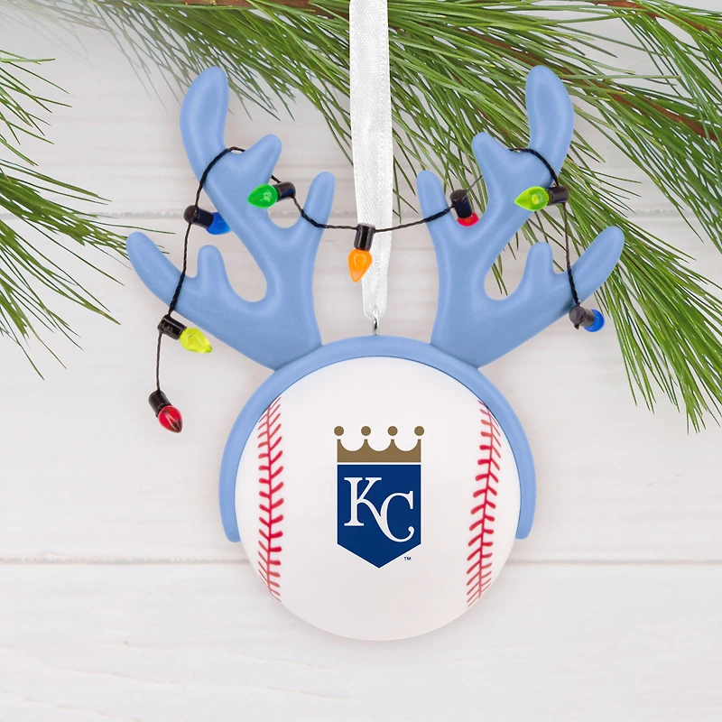 MLB Kansas City Royals™ Reindeer Baseball Hallmark Ornament for only USD 12.99 | Hallmark