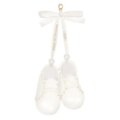 Baby's 1st Christmas Baby Booties 2025 Porcelain Ornament for only USD 30.99 | Hallmark