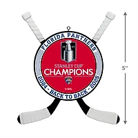 NHL Florida Panthers™ 2025 Stanley Cup® Champions Hockey Ornament for only USD 30.99 | Hallmark