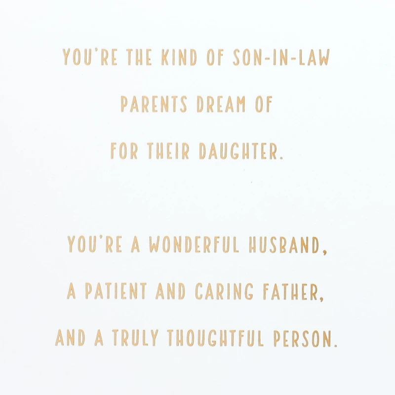 Easy to Call You Family Birthday Card for Son-in-Law for only USD 6.59 | Hallmark