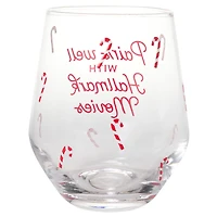 Hallmark Channel Pairs Well With Hallmark Movies Stemless Wine Glass, 14.5 oz. for only USD 19.99 | Hallmark