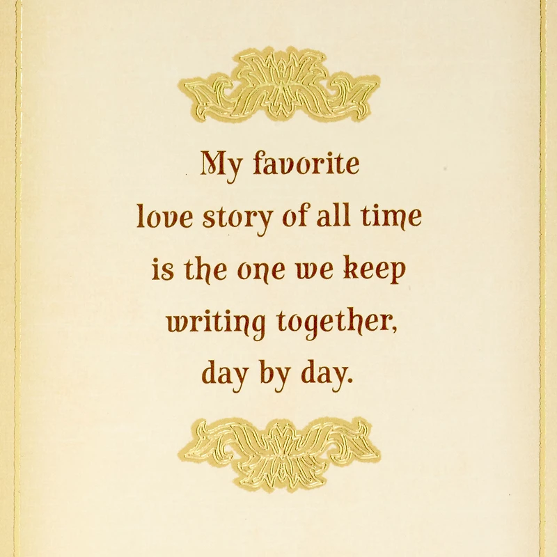 The Story of Us Romantic Love Card for only USD 8.59 | Hallmark