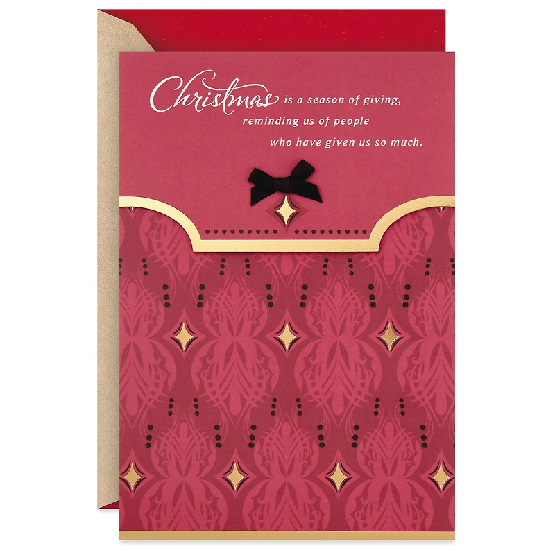 You're Remembered and Appreciated Christmas Card for Friend for only USD 3.99 | Hallmark
