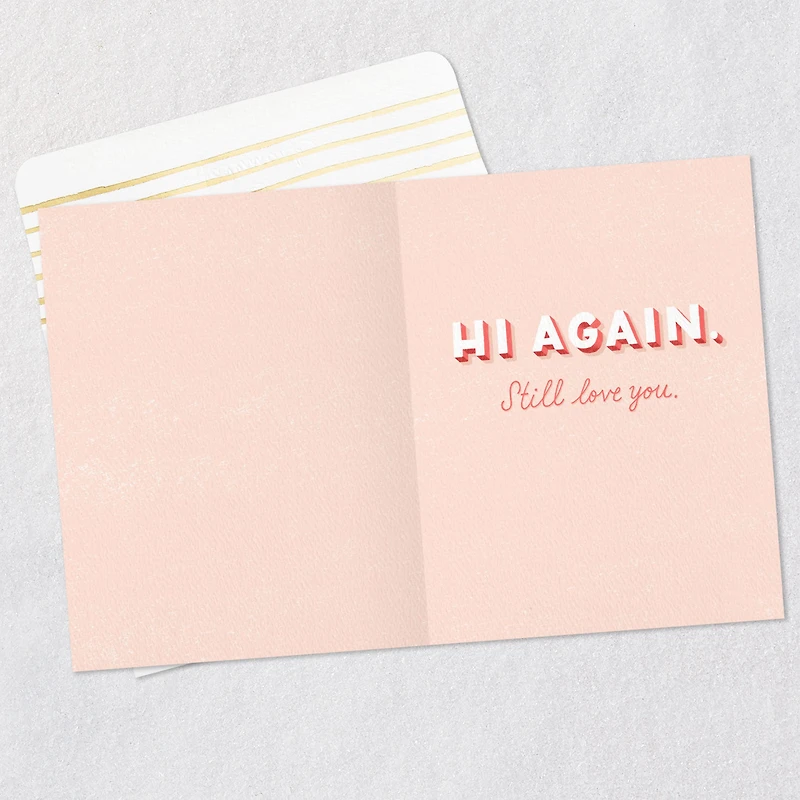Hello Hi Again Love Card for only USD 3.99 | Hallmark