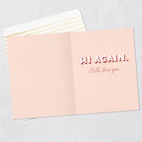 Hello Hi Again Love Card for only USD 3.99 | Hallmark