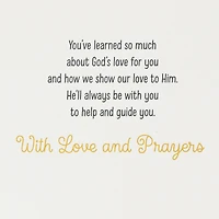 Son, God Will Always Be With You Religious First Communion Card for only USD 3.99 | Hallmark