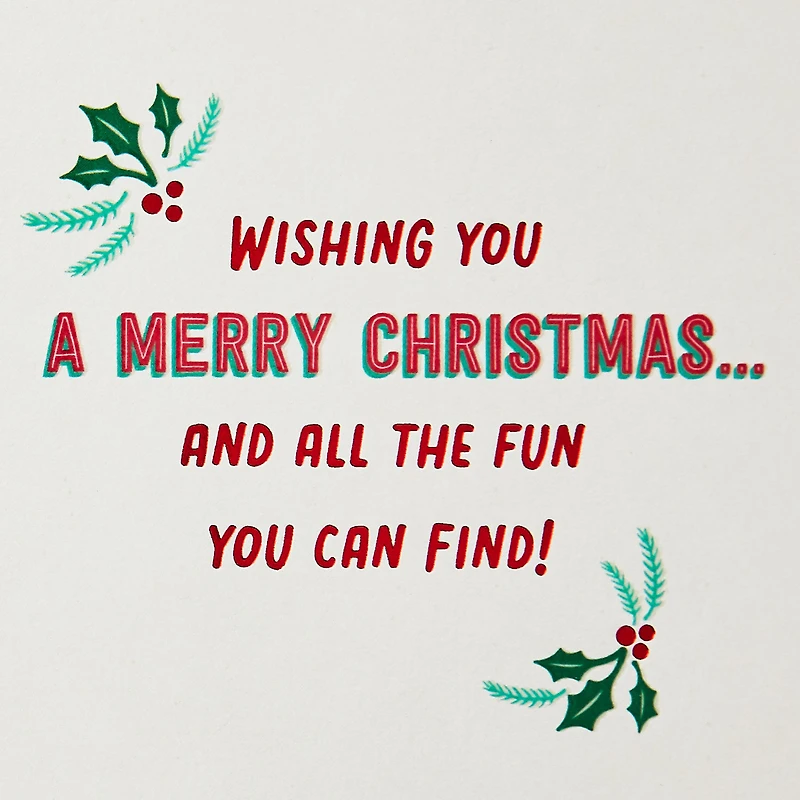 Hallmark Channel Christmas Movie Bingo Christmas Card for only USD 3.99 | Hallmark