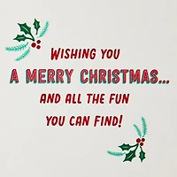 Hallmark Channel Christmas Movie Bingo Christmas Card for only USD 3.99 | Hallmark