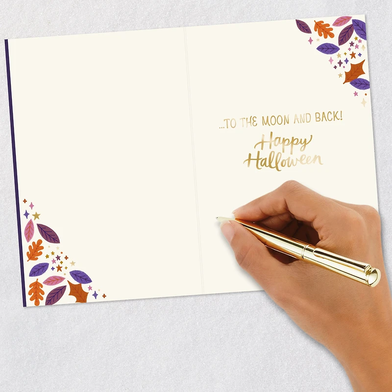 Love You to the Moon and Back Halloween Card for Granddaughter for only USD 3.59 | Hallmark