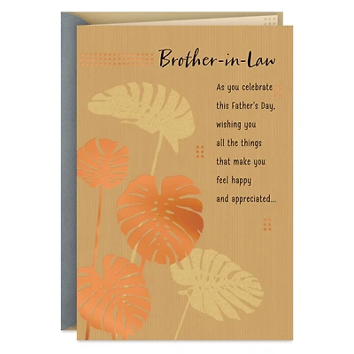 All the Things That Make You Happy Father's Day Card for Brother-in-Law for only USD 2.99 | Hallmark