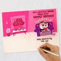 A Kiss, a Sigh, a Snore Pop-Up Valentine's Day Card for Husband for only USD 6.59 | Hallmark