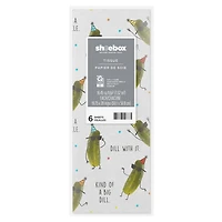 Partying Pickle Puns Tissue Paper, 6 sheets for only USD 1.99 | Hallmark