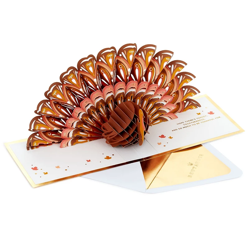 So Thankful Turkey 3D Pop-Up Thanksgiving Card for only USD 12.99 | Hallmark