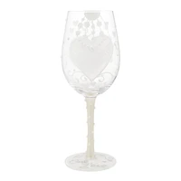Lolita Two Hearts One Love Handpainted Wine Glass, 15 oz. for only USD 34.99 | Hallmark