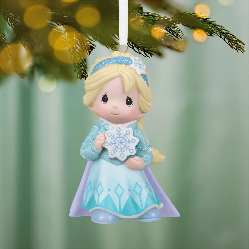Disney Precious Moments Frozen Elsa Porcelain Ornament for only USD 43.99 | Hallmark