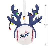 MLB Los Angeles Dodgers™ Reindeer Baseball Hallmark Ornament for only USD 12.99 | Hallmark