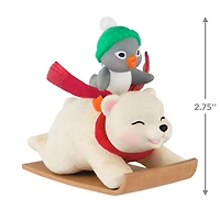 Snowball and Tuxedo Sledding Sidekicks Ornament for only USD 22.99 | Hallmark