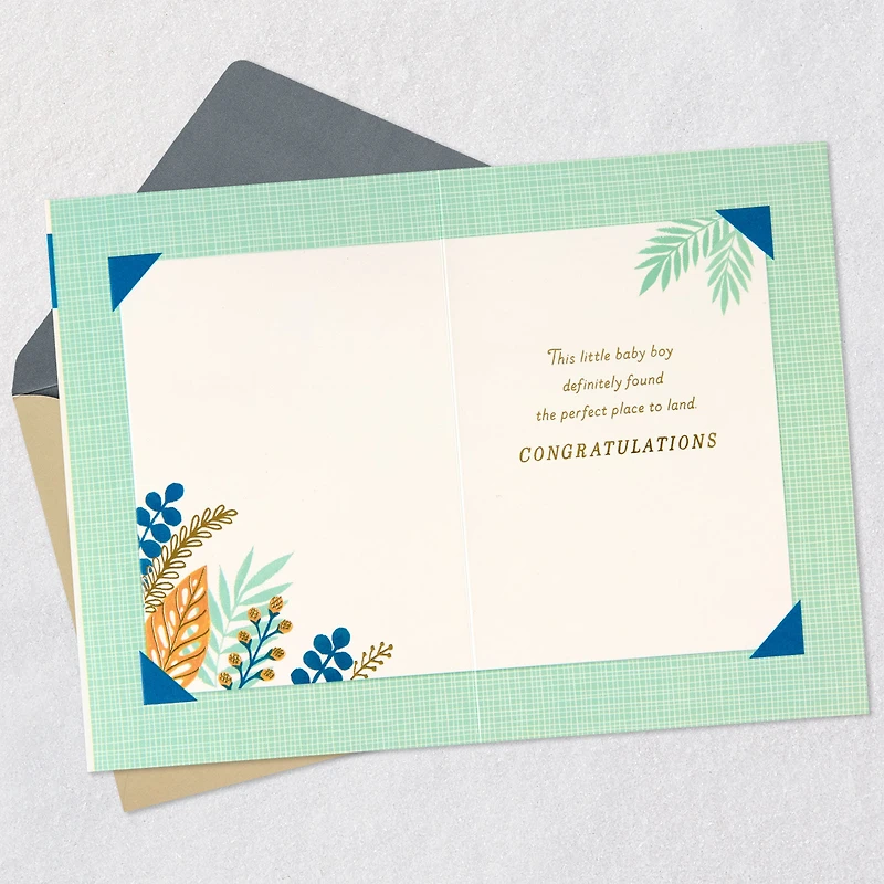 Bundle of Wonder New Baby Boy Card for only USD 6.99 | Hallmark