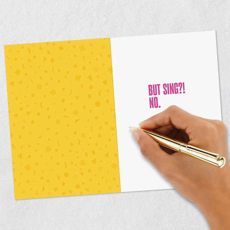 Kevin the Cat Won't Sing Funny Birthday Card for only USD 3.99 | Hallmark