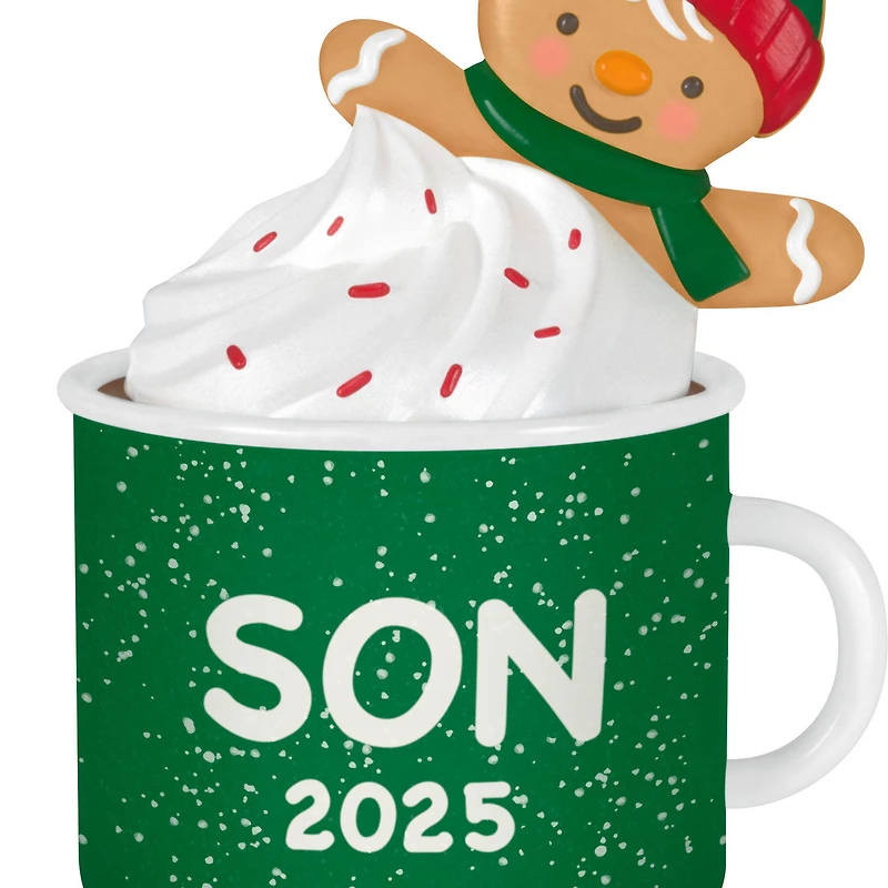 Son Gingerbread Boy in Mug 2025 Ornament for only USD 18.99 | Hallmark