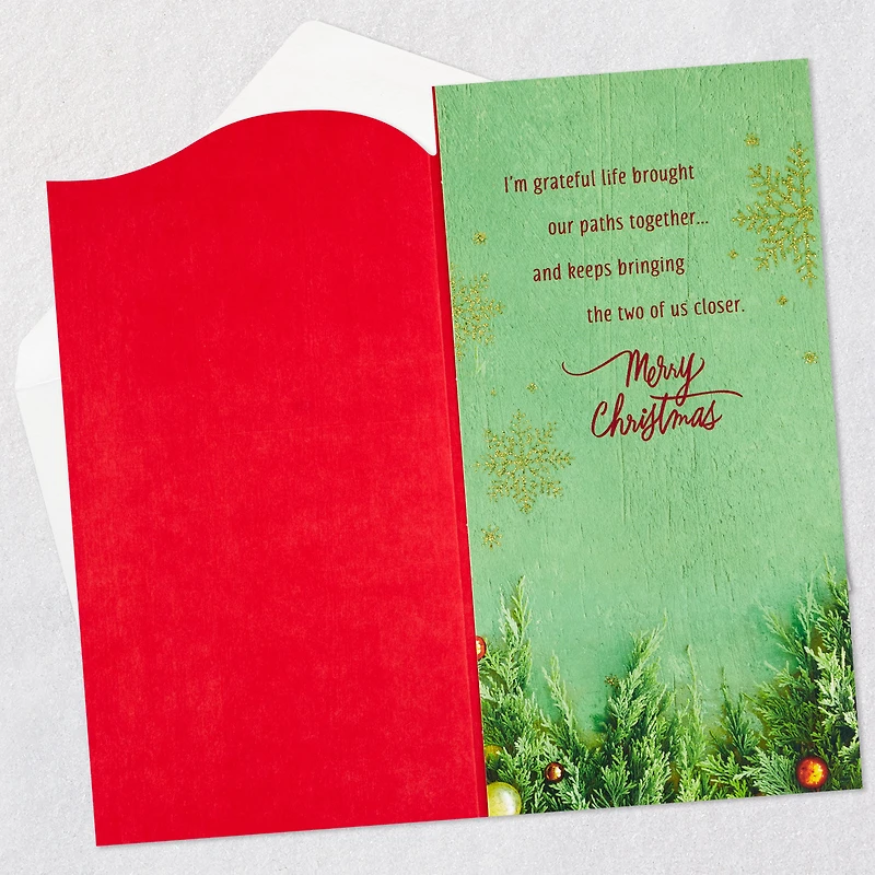 So Grateful Life Brought Our Paths Together Christmas Card for Friend for only USD 3.99 | Hallmark