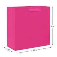 10.4" Hot Pink Large Square Gift Bag for only USD 4.49 | Hallmark