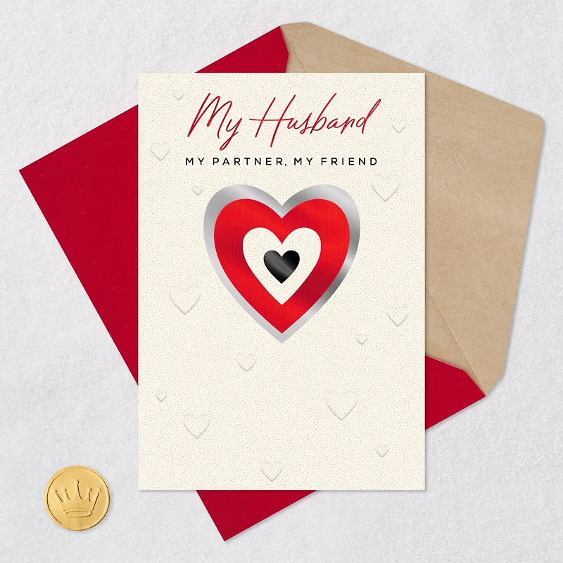 My Partner, My Friend Valentine's Day Card for Husband for only USD 5.99 | Hallmark