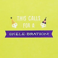 Skele-bration Happy Halloween Birthday Card for only USD 3.99 | Hallmark