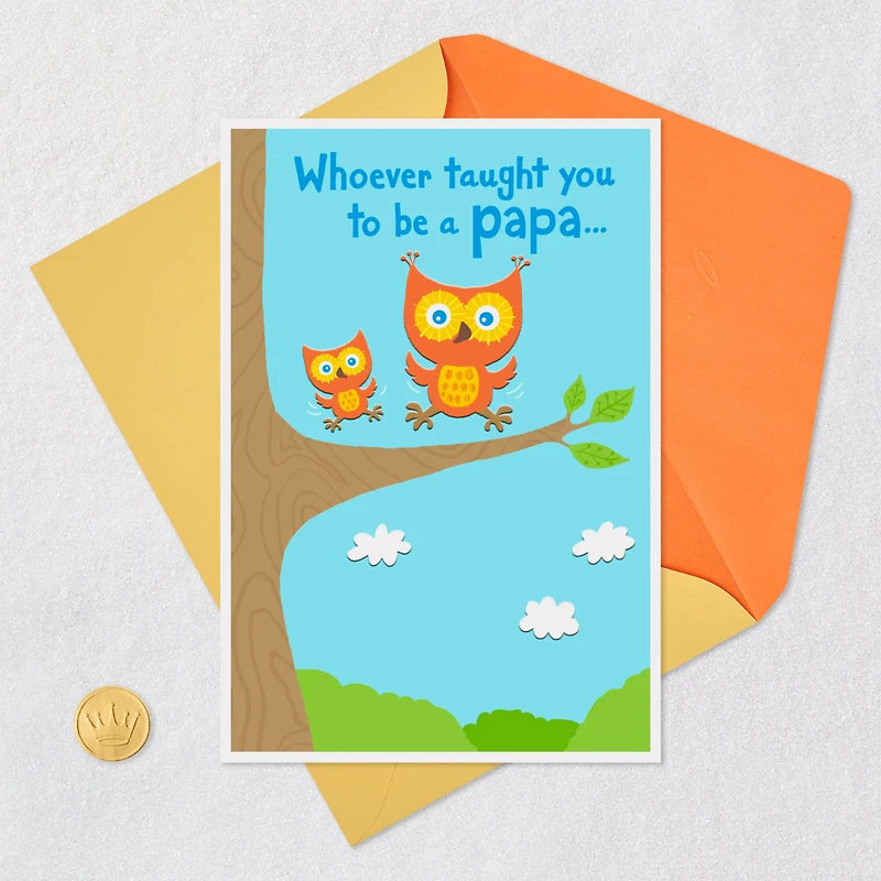 Cute Owls Grandparents Day Card for Papa for only USD 2.00 | Hallmark