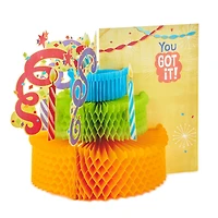 16" Make a Fuss Cake Pop-Up Jumbo Birthday Card for only USD 14.99 | Hallmark