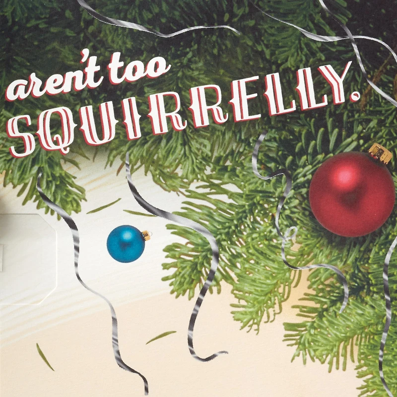 National Lampoon's Christmas Vacation™ Squirrelly Holiday Funny Pop-Up Christmas Card With Sound for only USD 7.59 | Hallmark