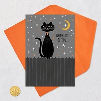Thinking of You Black Cat Halloween Card for only USD 0.99 | Hallmark