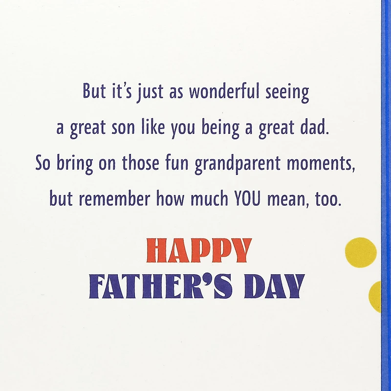 You're a Great Son Being a Great Dad Father's Day Card for only USD 5.59 | Hallmark