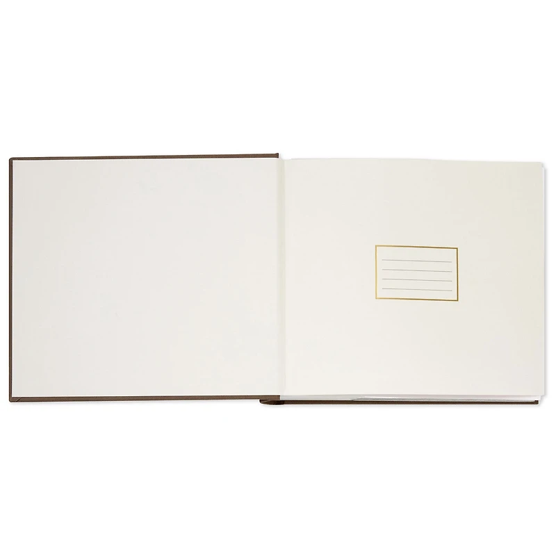Held in Our Hearts Forever Taupe Linen Photo Album for only USD 28.99 | Hallmark
